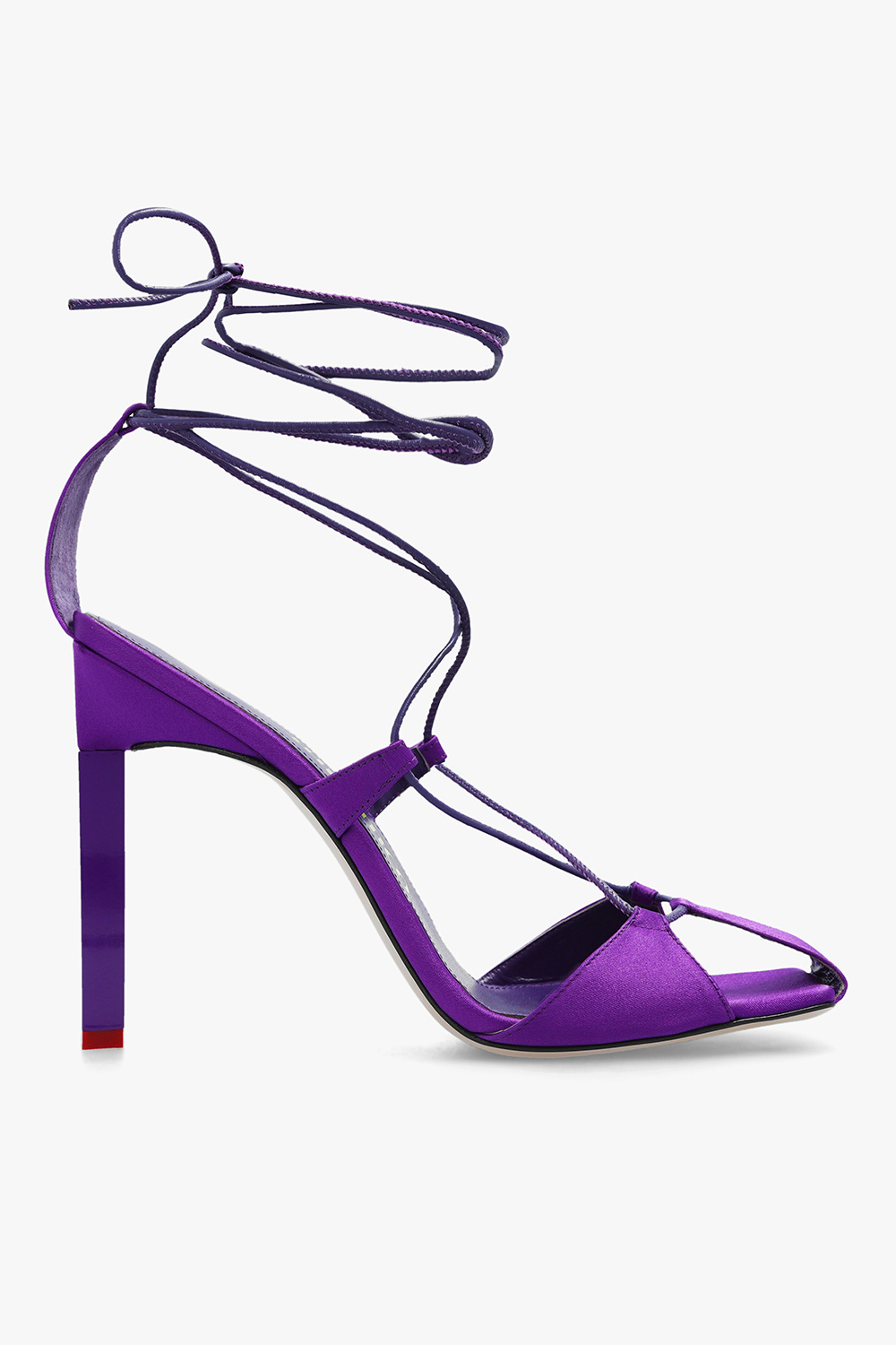 Purple Adele satin pumps The Attico Vitkac Germany